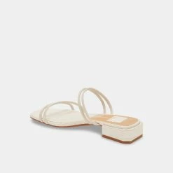 DOLCEVITA HAIZE SANDALS IVORY STELLA