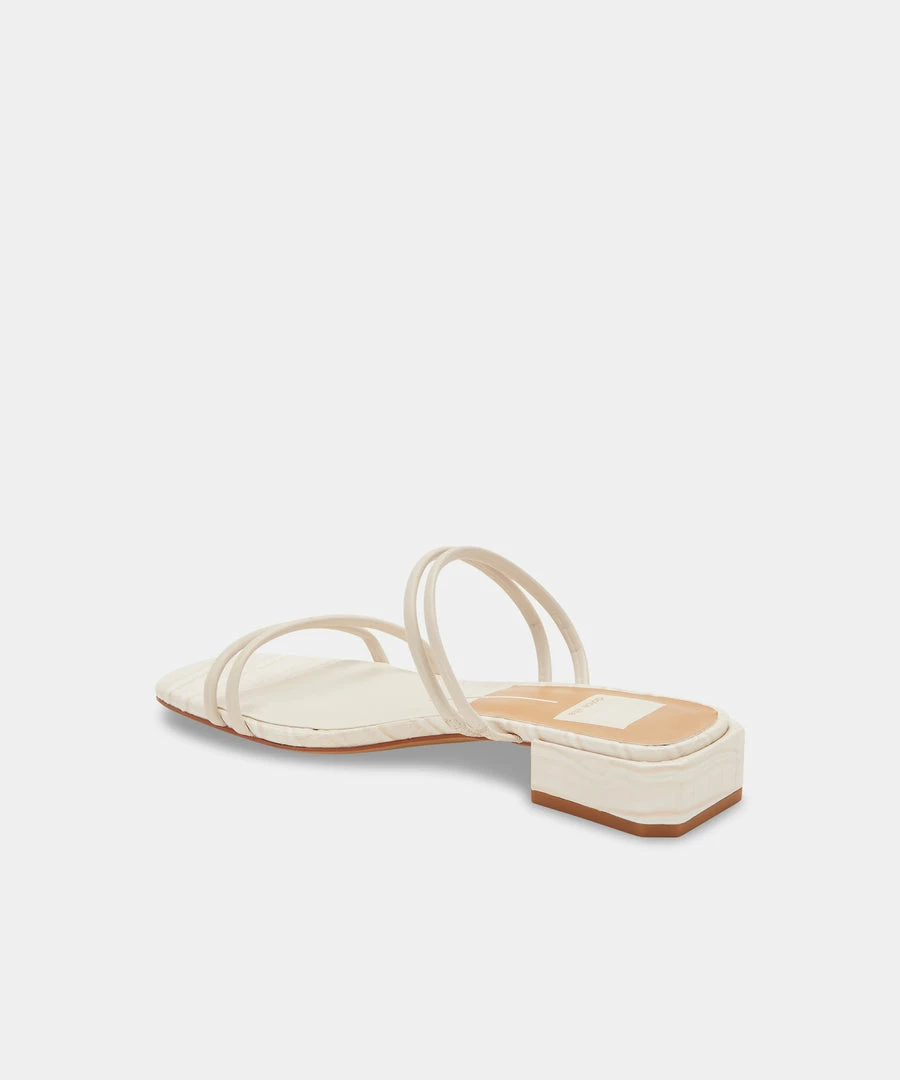 DOLCEVITA HAIZE SANDALS IVORY STELLA