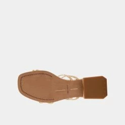 DOLCEVITA HAIZE SANDALS LT NATURAL RAFFIA
