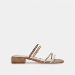 DOLCEVITA HAIZE SANDALS METALLIC MULTI STELLA SUEDE