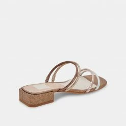 DOLCEVITA HAIZE SANDALS METALLIC MULTI STELLA SUEDE