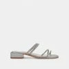 DOLCEVITA HAIZE SANDALS PEWTER STELLA SUEDE