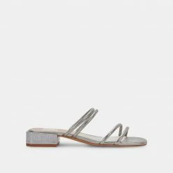 DOLCEVITA HAIZE SANDALS PEWTER STELLA SUEDE