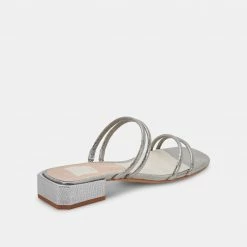 DOLCEVITA HAIZE SANDALS PEWTER STELLA SUEDE