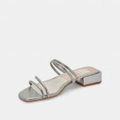 DOLCEVITA HAIZE SANDALS PEWTER STELLA SUEDE
