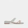 DOLCEVITA HAIZE SANDALS SILVER GOLD STELLA SUEDE