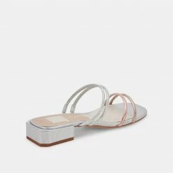 DOLCEVITA HAIZE SANDALS SILVER GOLD STELLA SUEDE