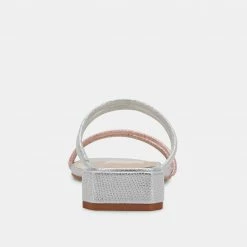 DOLCEVITA HAIZE SANDALS SILVER GOLD STELLA SUEDE