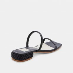 DOLCEVITA HELNA SANDALS BLACK LEATHER