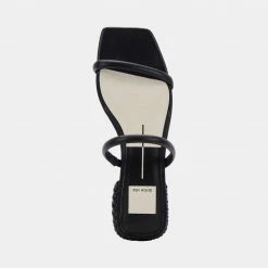 DOLCEVITA HELNA SANDALS BLACK LEATHER