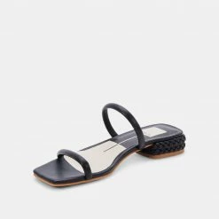 DOLCEVITA HELNA SANDALS BLACK LEATHER