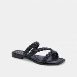 DOLCEVITA IMAN SANDALS BLACK STELLA