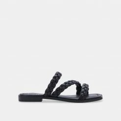 DOLCEVITA IMAN SANDALS BLACK STELLA