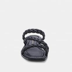 DOLCEVITA IMAN SANDALS BLACK STELLA