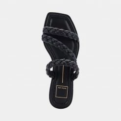 DOLCEVITA IMAN SANDALS BLACK STELLA