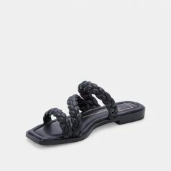 DOLCEVITA IMAN SANDALS BLACK STELLA