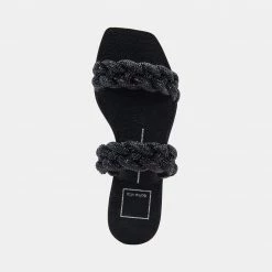 DOLCEVITA INDY RHINESTONE BLACK RHINESTONE