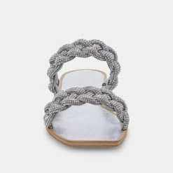 DOLCEVITA SANDALS INDY RHINESTONE CRYSTAL RHINESTONE