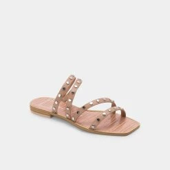 Recurate IZABEL STUDDED SANDALS CAFE STELLA Re:vita