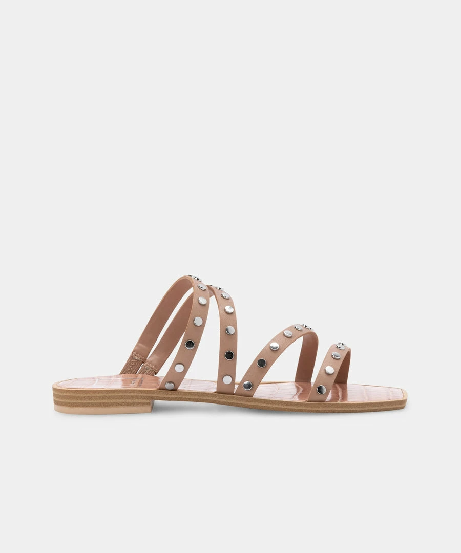 Recurate IZABEL STUDDED SANDALS CAFE STELLA Re:vita