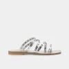 DOLCEVITA IZABEL STUDDED SANDALS SILVER METALLIC STELLA