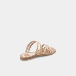 DOLCEVITA IZABEL SANDALS LT NATURAL RAFFIA