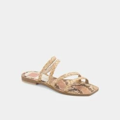 DOLCEVITA IZABEL SANDALS LT NATURAL RAFFIA