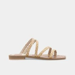 DOLCEVITA IZABEL SANDALS LT NATURAL RAFFIA
