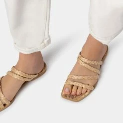 DOLCEVITA IZABEL SANDALS LT NATURAL RAFFIA