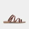 DOLCEVITA IZABEL SANDALS TOBACCO CROCO PRINT STELLA