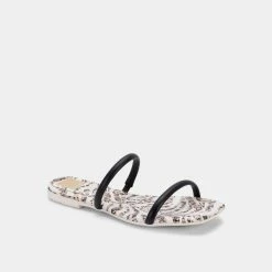 DOLCEVITA LESTER SANDALS BLACK STELLA
