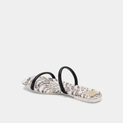 DOLCEVITA LESTER SANDALS BLACK STELLA