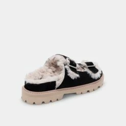 DOLCEVITA NEELO SANDALS BLACK NUBUCK