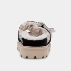 DOLCEVITA NEELO SANDALS BLACK NUBUCK