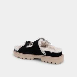 DOLCEVITA NEELO SANDALS BLACK NUBUCK