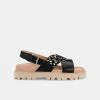 DOLCEVITA NILES SANDALS BLACK MULTI LEATHER