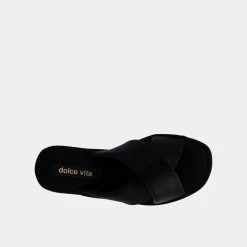 DOLCEVITA PARKE SANDALS BLACK NEOPRENE