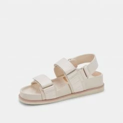 DOLCEVITA SABRE SANDALS IVORY MULTI STELLA