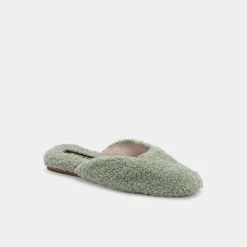 DOLCEVITA FLATS SAYDEE SLIPPERS JADE PLUSH