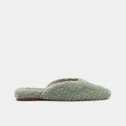 DOLCEVITA FLATS SAYDEE SLIPPERS JADE PLUSH