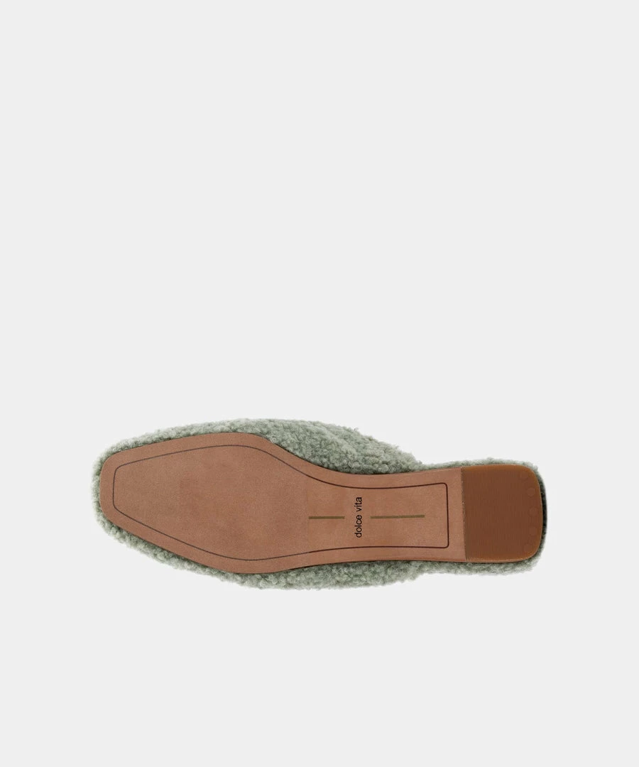 DOLCEVITA FLATS SAYDEE SLIPPERS JADE PLUSH