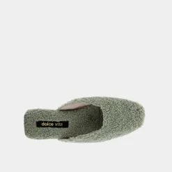 DOLCEVITA FLATS SAYDEE SLIPPERS JADE PLUSH