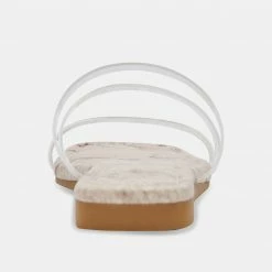 DOLCEVITA VINNY VINYL SANDALS CRYSTAL VINYL