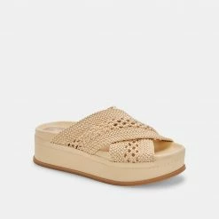DOLCEVITA WINONA SANDALS VANILLA WOVEN