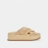DOLCEVITA WINONA SANDALS VANILLA WOVEN