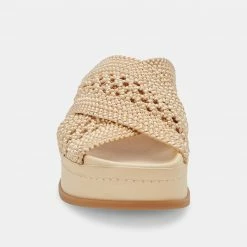DOLCEVITA WINONA SANDALS VANILLA WOVEN