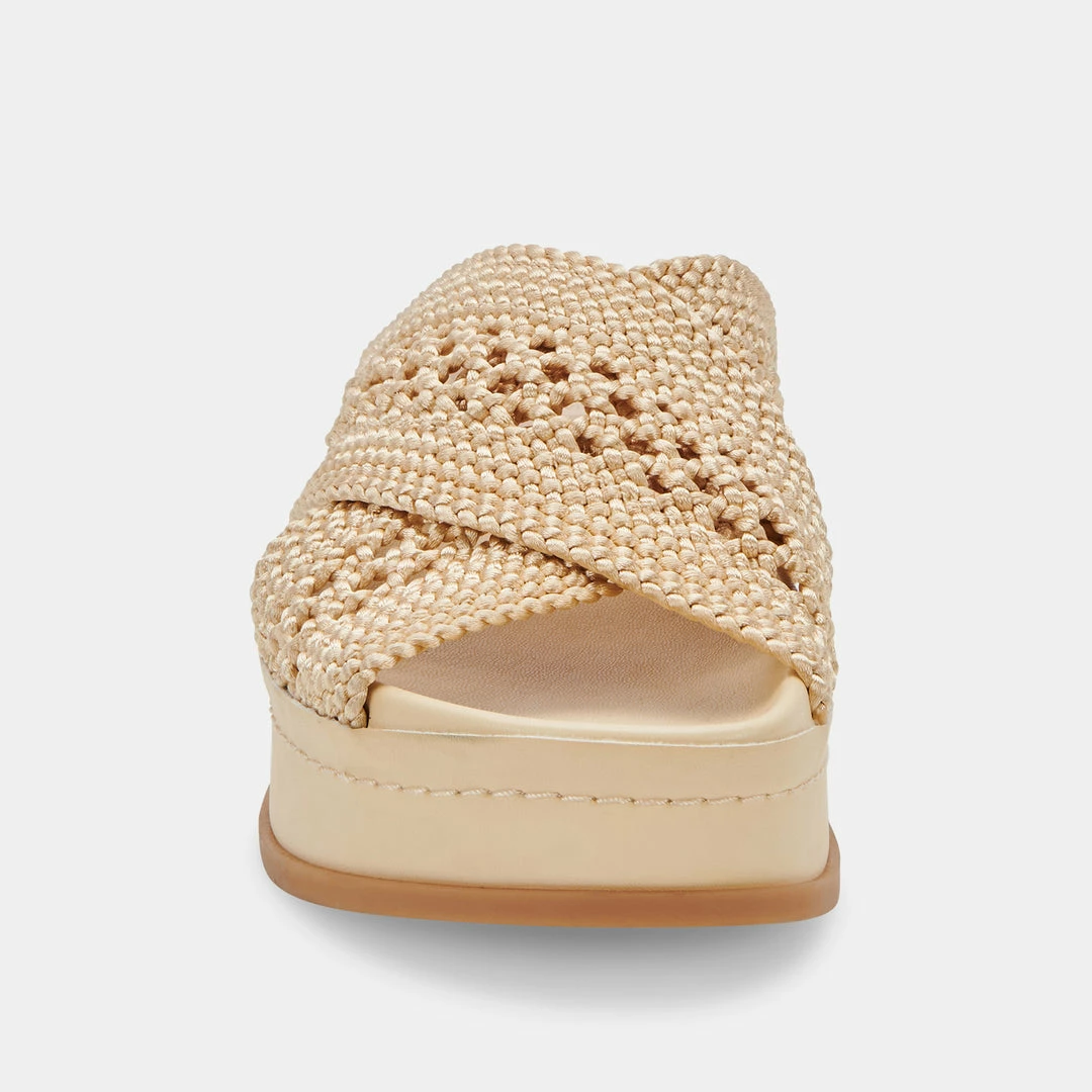 DOLCEVITA WINONA SANDALS VANILLA WOVEN