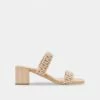 DOLCEVITA ZENO SANDALS VANILLA ROPE