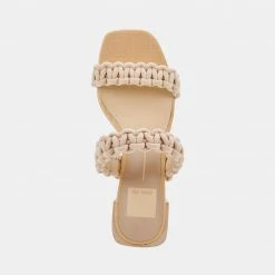 DOLCEVITA ZENO SANDALS VANILLA ROPE