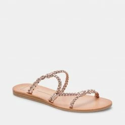 DOLCEVITA DION SANDALS ROSE GOLD METALLIC STELLA
